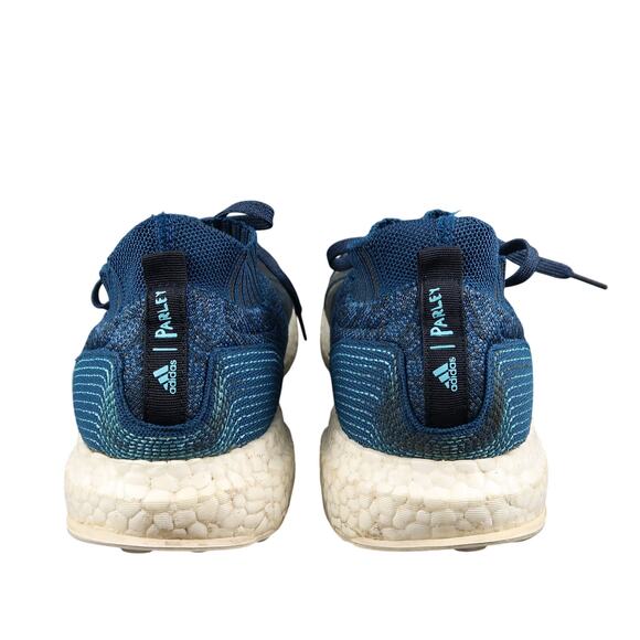 Adidas Shoes Men 9 Ultra Boost Uncaged Parley Sneaker Athletic Trainer Primeknit - Picture 5 of 11